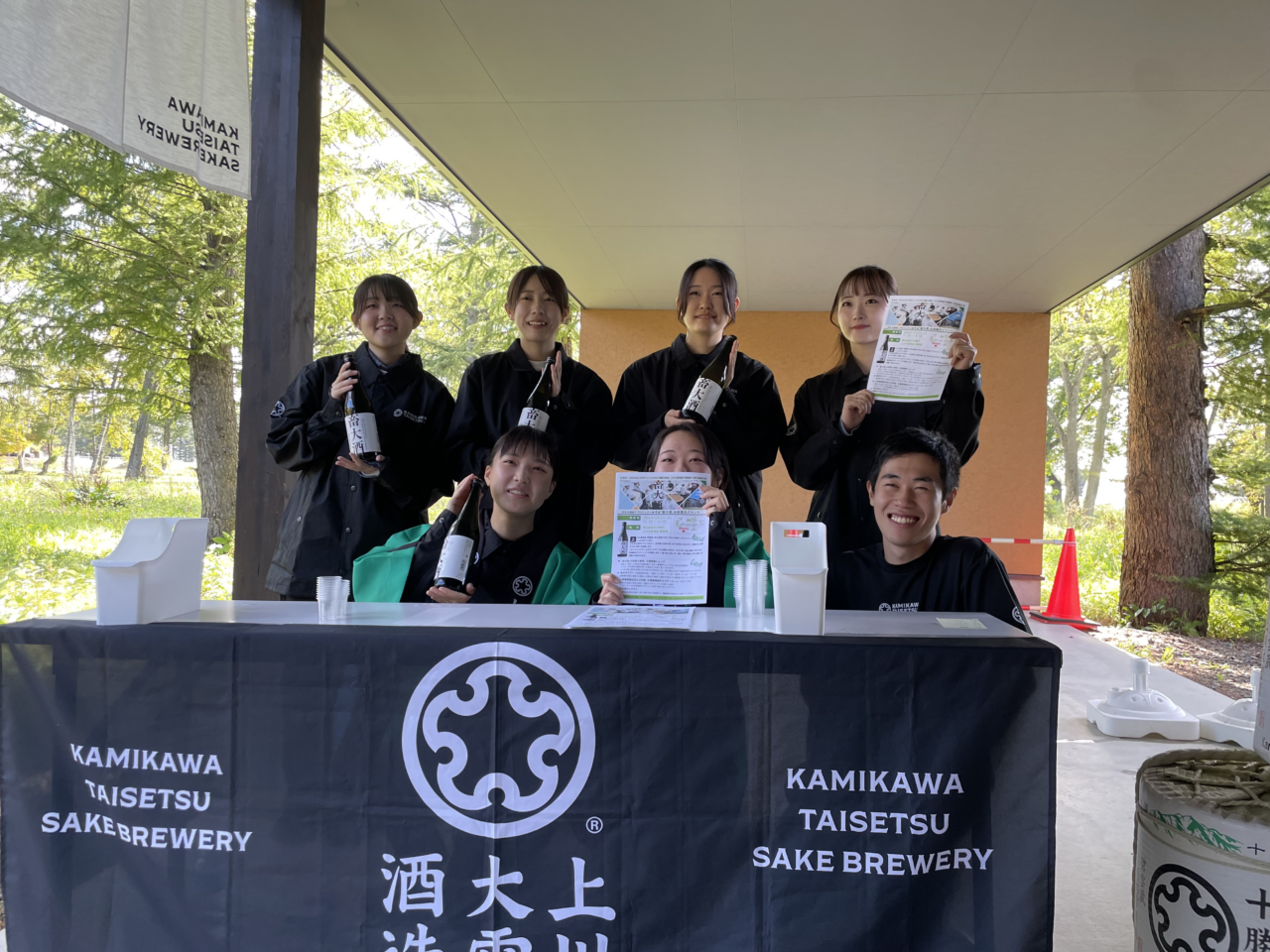 令和6年度「学生の酒造りプロジェクト」による「畜大酒」完成、碧雲蔵
