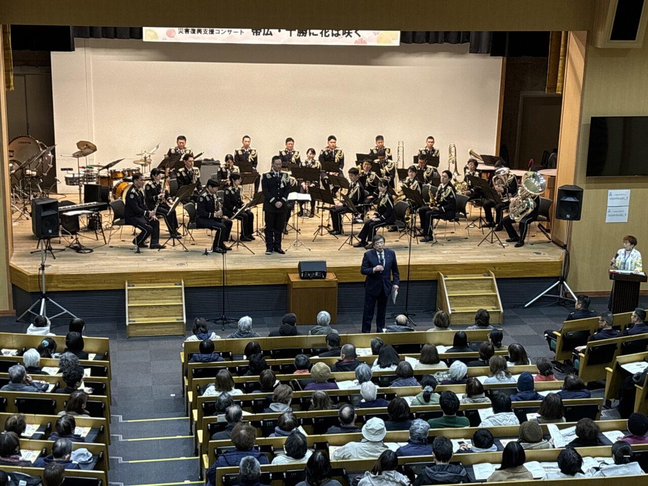 長澤学長による挨拶